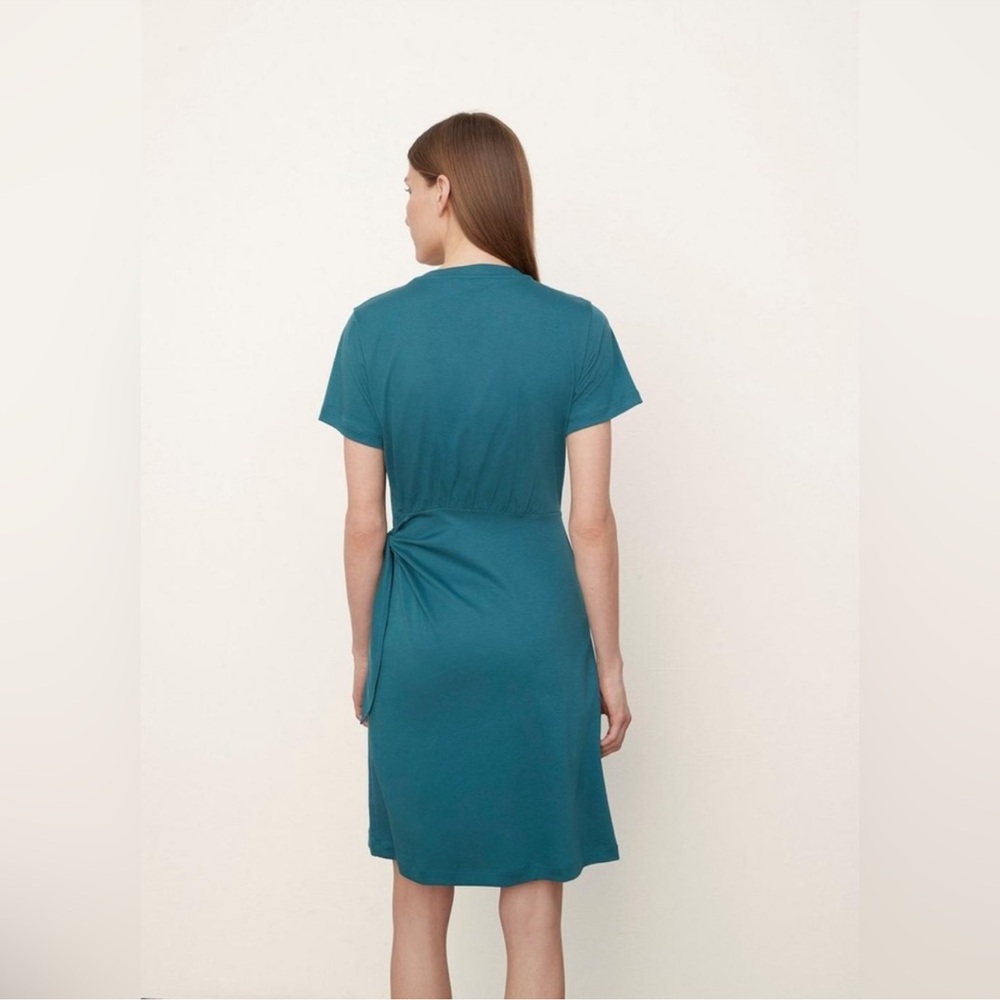 Vince Short Sleeve Tie Waist Dress - Picture 2 of 4